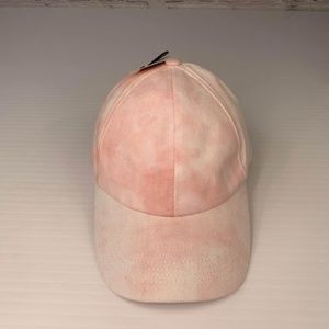 Francescas Hat Women One Size Tie Dye Pastel Blush Cruise Work Party Cap Core Ne